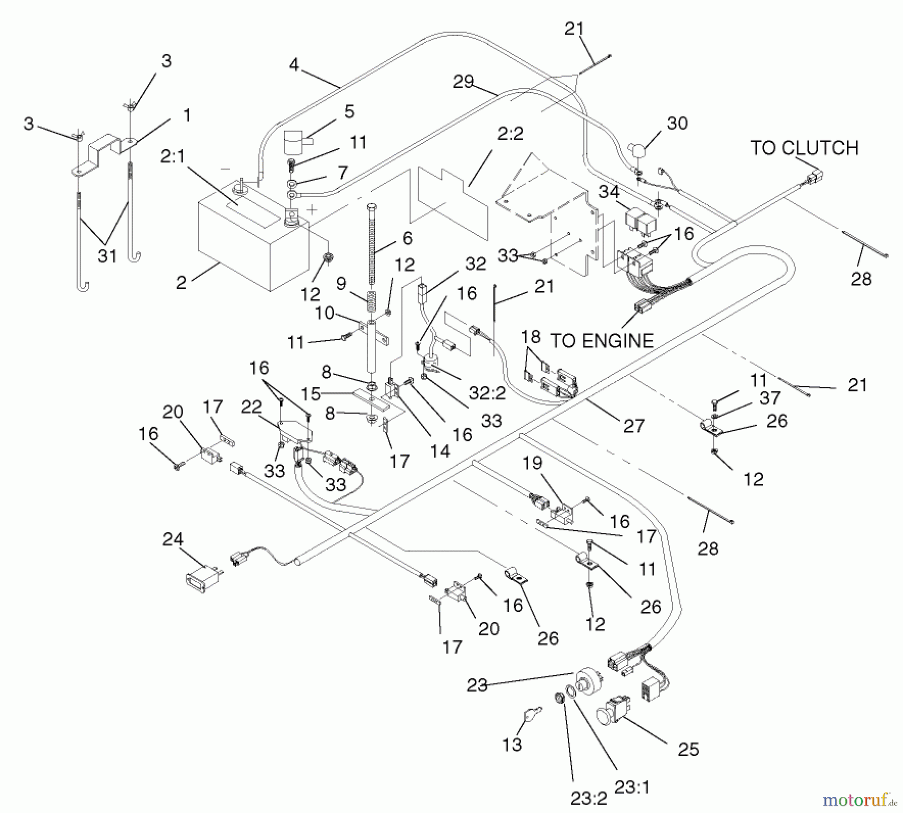  Zerto-Turn Mäher 74228 (Z255) - Toro Z Master Mower, 52