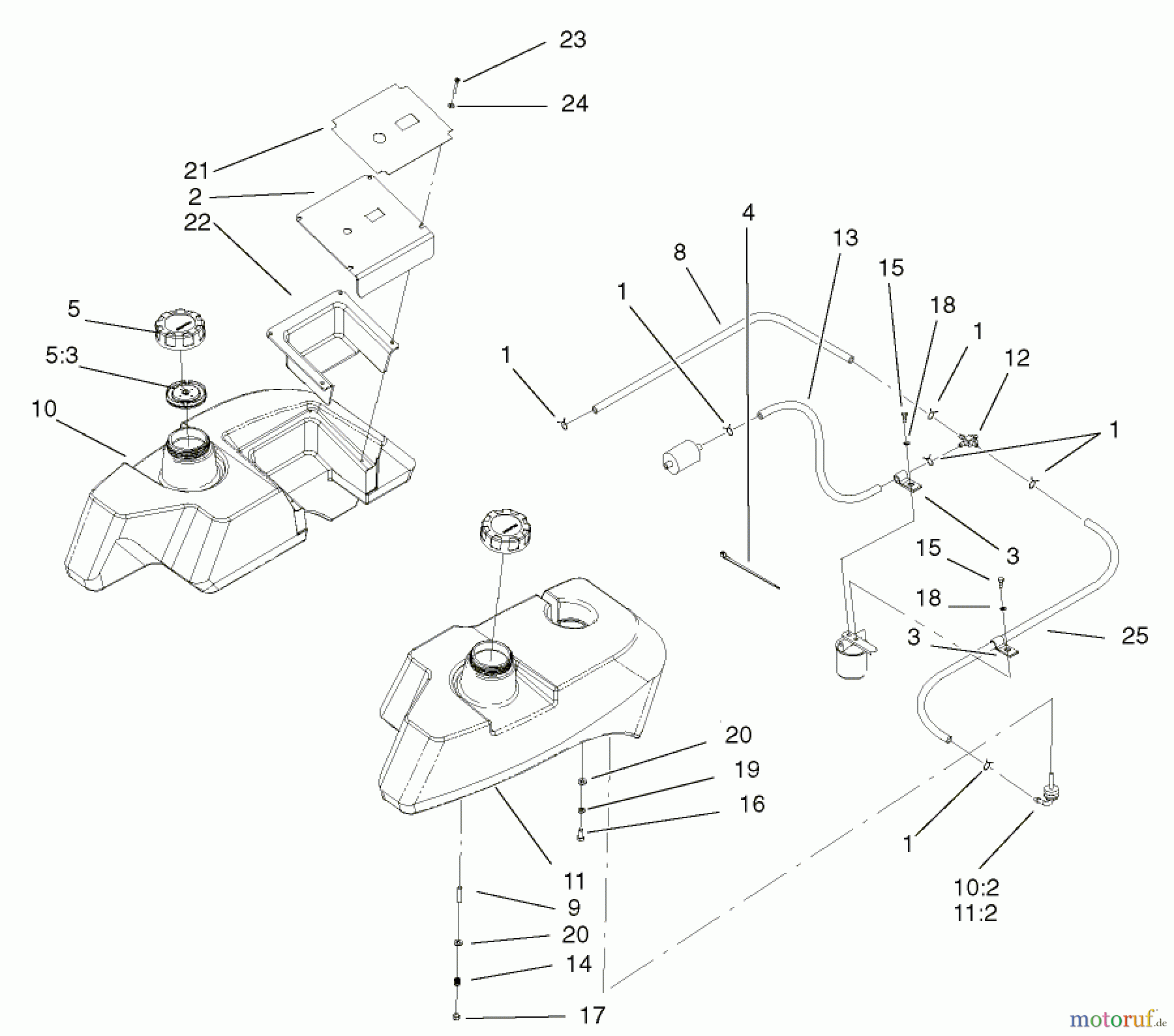  Zerto-Turn Mäher 74228 (Z255) - Toro Z Master Mower, 52