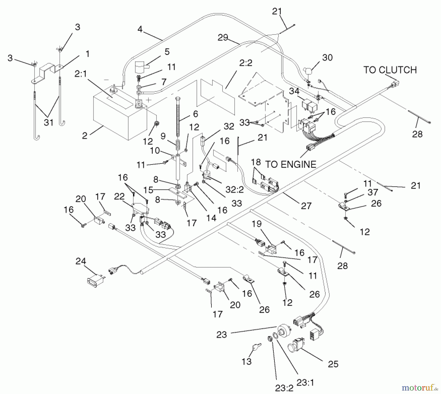  Zerto-Turn Mäher 74230 (Z257) - Toro Z Master Mower, 52