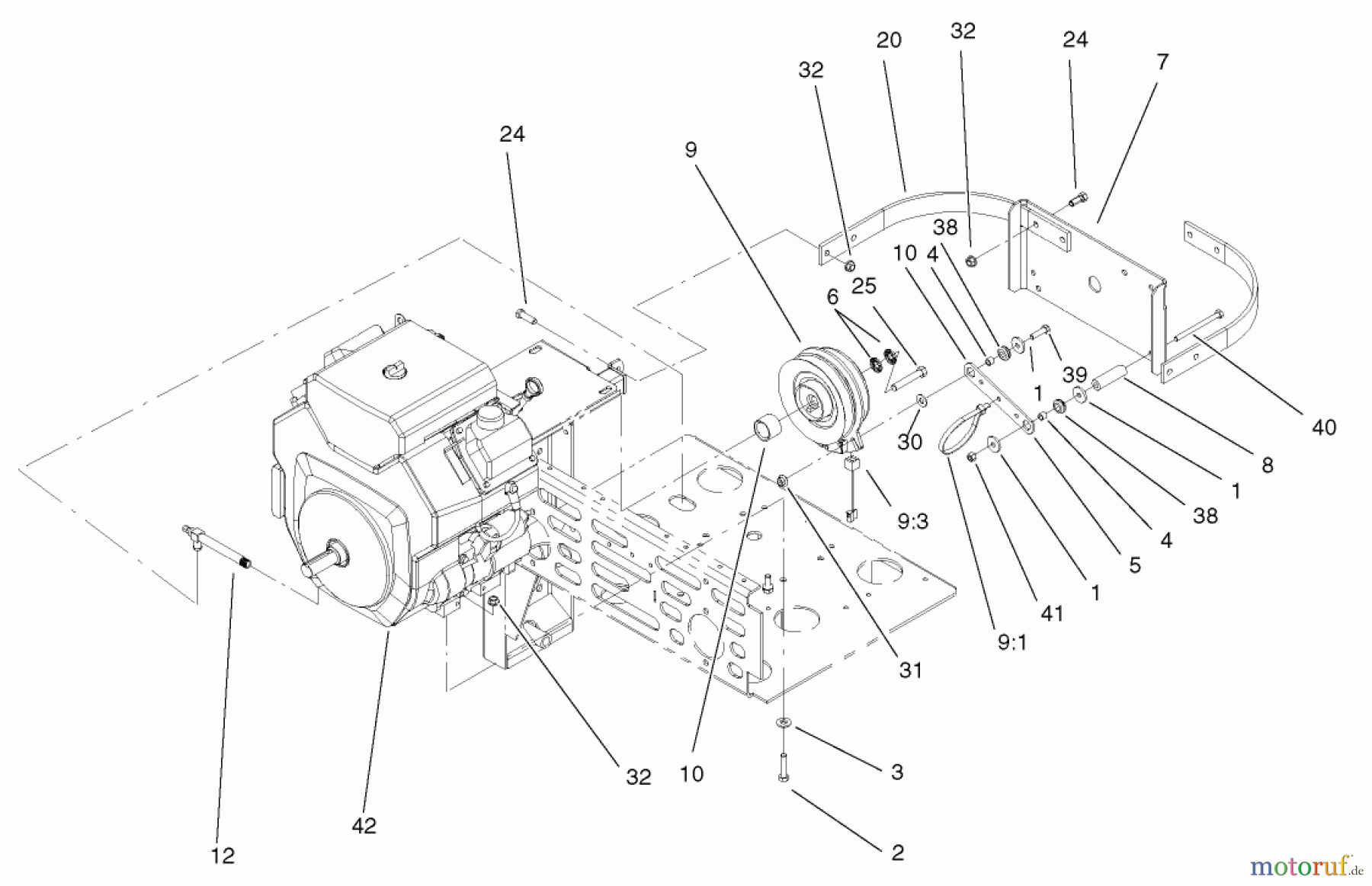  Zerto-Turn Mäher 74230 (Z257) - Toro Z Master Mower, 52