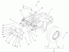 Zerto-Turn Mäher 74230 (Z257) - Toro Z Master Mower, 52" SFS Side Discharge Deck (SN: 230000001 - 230006000) (2003) Ersatzteile MAIN FRAME ASSEMBLY