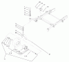 Zerto-Turn Mäher 74231 (Z257) - Toro Z Master Mower, 62" SFS Side Discharge Deck (SN: 230000001 - 230006000) (2003) Ersatzteile CASTER AND WHEEL ASSEMBLY