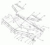 Zerto-Turn Mäher 74231 (Z257) - Toro Z Master Mower, 62" SFS Side Discharge Deck (SN: 230006001 - 230999999) (2003) Ersatzteile DECK AND WHEEL GAGE ASSEMBLY