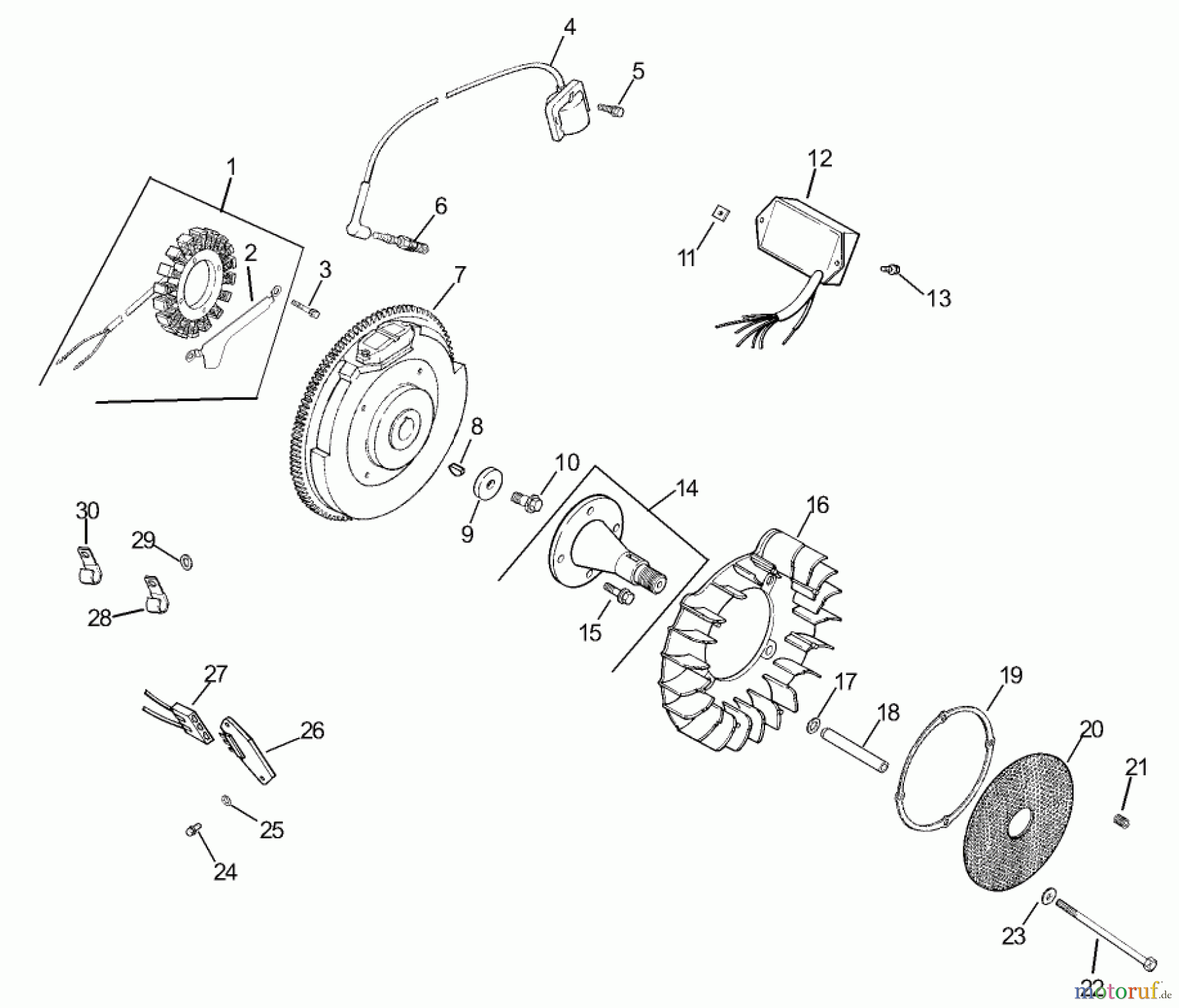  Zerto-Turn Mäher 74231 (Z257) - Toro Z Master Mower, 62