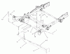 Zerto-Turn Mäher 74232 (Z257) - Toro Z Master Mower, 72" SFS Side Discharge Deck (SN: 230006001 - 230999999) (2003) Ersatzteile STAND ASSEMBLY