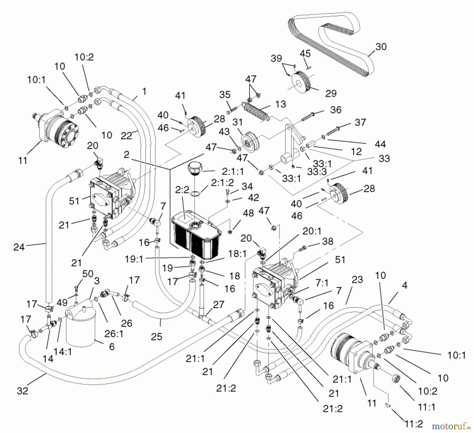  Zerto-Turn Mäher 74234 (Z255) - Toro Z Master Mower, 62