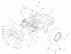 Zerto-Turn Mäher 74234 (Z255) - Toro Z Master Mower, 62" SFS Side Discharge Deck (SN: 220000001 - 220999999) (2002) Ersatzteile MAIN FRAME ASSEMBLY