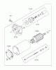 Zerto-Turn Mäher 74234 (Z255) - Toro Z Master Mower, 62" SFS Side Discharge Deck (SN: 220000001 - 220999999) (2002) Ersatzteile STARTER ASSEMBLY KAWASAKI FH721D-AS05