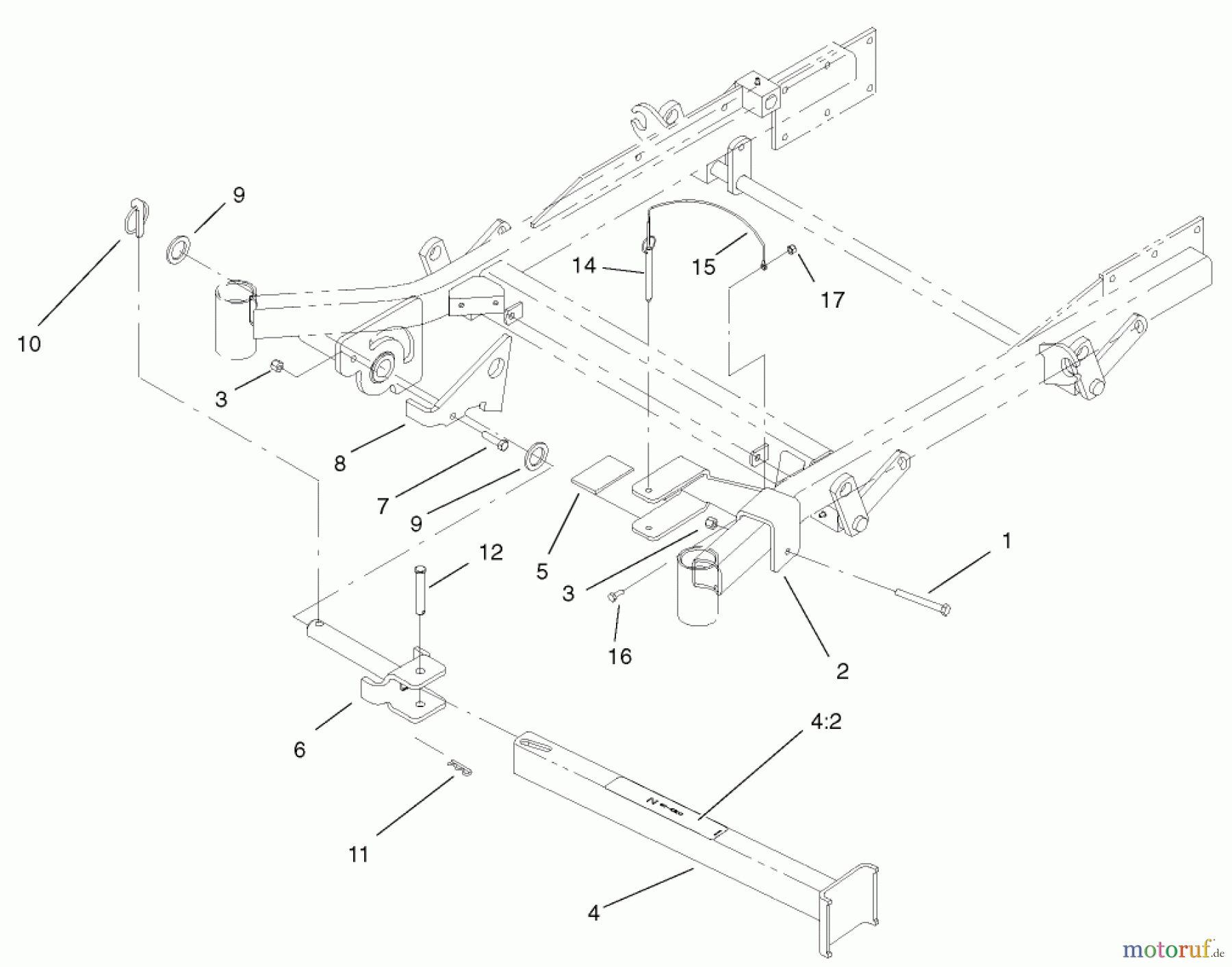  Zerto-Turn Mäher 74234 (Z255) - Toro Z Master Mower, 62