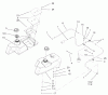 Zerto-Turn Mäher 74234 (Z255) - Toro Z Master Mower, 62" SFS Side Discharge Deck (SN: 230000001 - 230006000) (2003) Ersatzteile FUEL SYSTEM ASSEMBLY