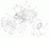 Zerto-Turn Mäher 74234 (Z255) - Toro Z Master Mower, 62" SFS Side Discharge Deck (SN: 230000001 - 230006000) (2003) Ersatzteile MAIN FRAME ASSEMBLY