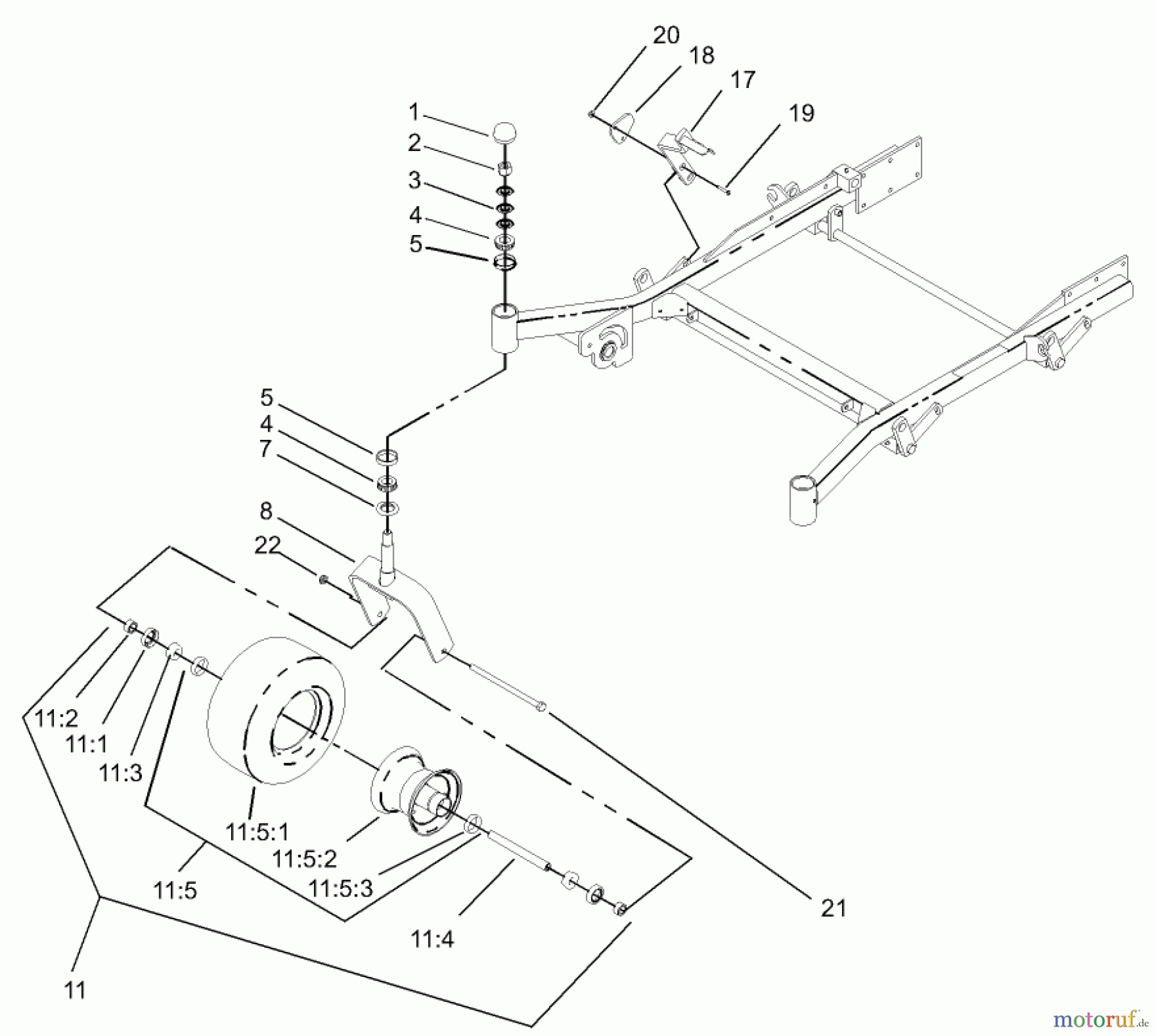  Zerto-Turn Mäher 74234 (Z255) - Toro Z Master Mower, 62