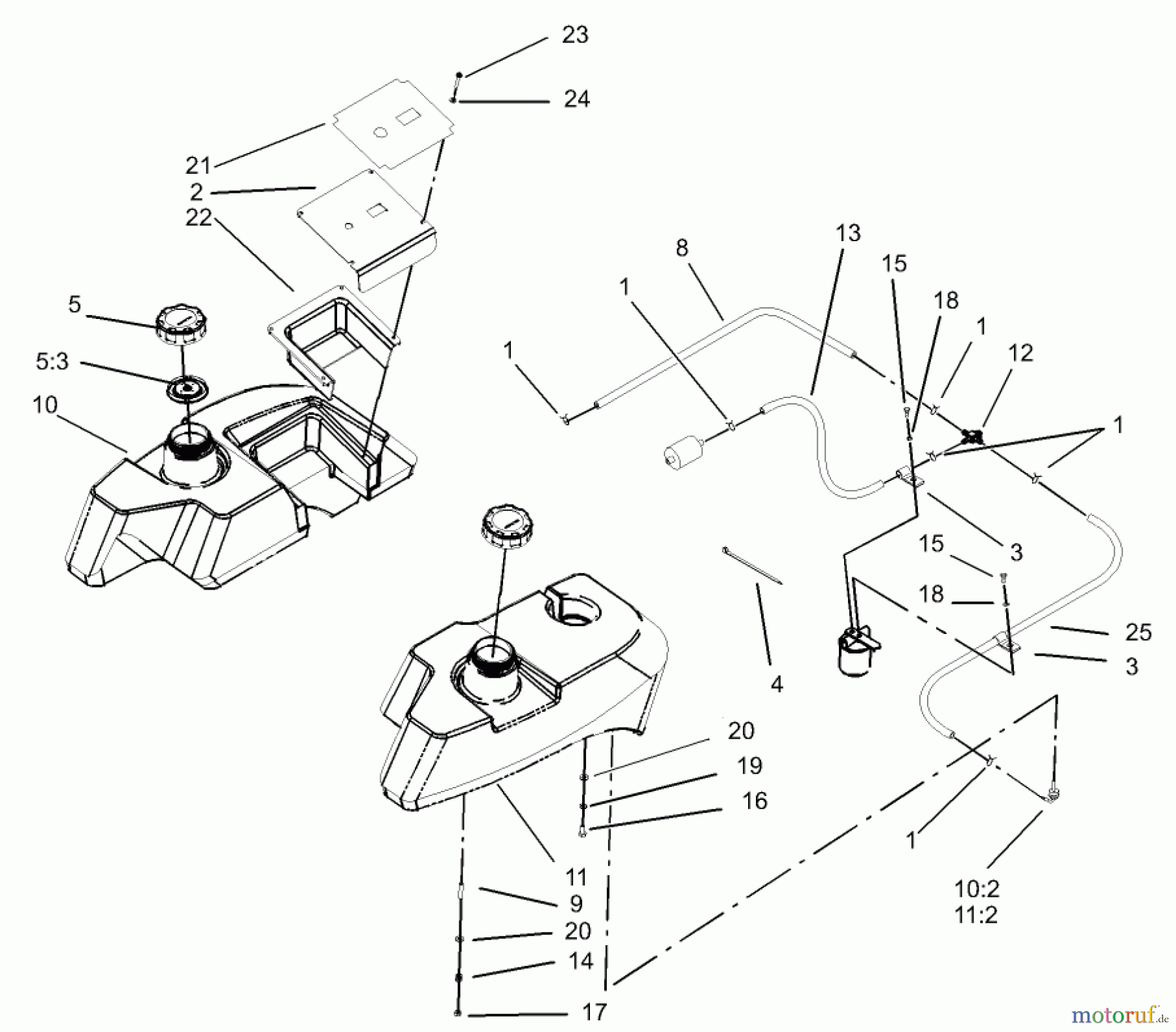  Zerto-Turn Mäher 74234 (Z255) - Toro Z Master Mower, 62