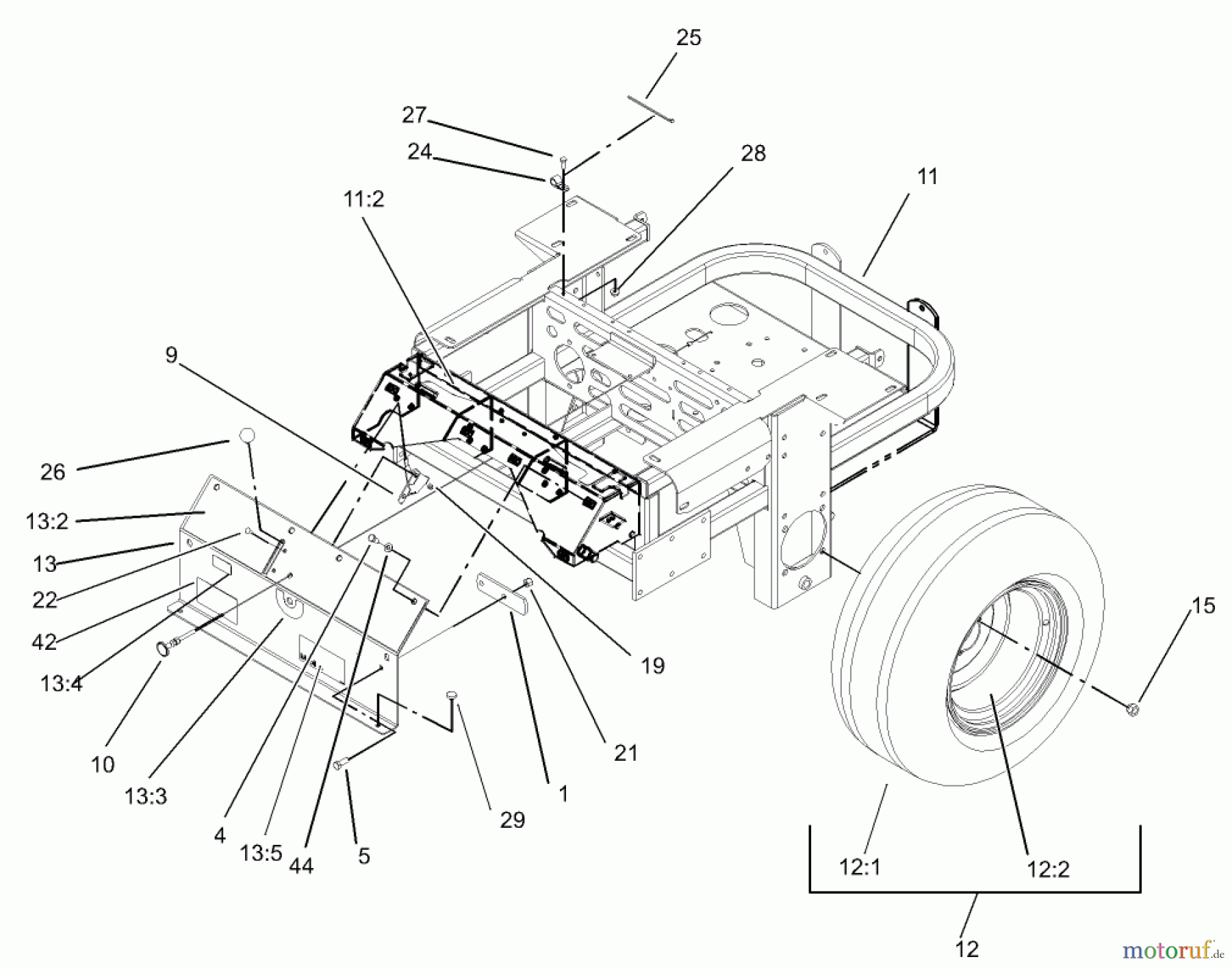  Zerto-Turn Mäher 74234 (Z255) - Toro Z Master Mower, 62