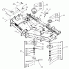 Zerto-Turn Mäher 74234 (Z255) - Toro Z Master Mower, 62" SFS Side Discharge Deck (SN: 230006001 - 230999999) (2003) Ersatzteile SPINDLE AND PULLEY ASSEMBLY