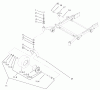 Zerto-Turn Mäher 74235 (Z255) - Toro Z Master Mower, 72" SFS Side Discharge Deck (SN: 220000001 - 220999999) (2002) Ersatzteile CASTER AND WHEEL ASSEMBLY