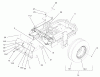 Zerto-Turn Mäher 74235 (Z255) - Toro Z Master Mower, 72" SFS Side Discharge Deck (SN: 220000001 - 220999999) (2002) Ersatzteile MAIN FRAME ASSEMBLY