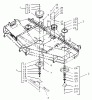 Zerto-Turn Mäher 74235 (Z255) - Toro Z Master Mower, 72" SFS Side Discharge Deck (SN: 230000001 - 230999999) (2003) Ersatzteile SPINDLE AND PULLEY ASSEMBLY