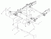 Zerto-Turn Mäher 74235 (Z255) - Toro Z Master Mower, 72" SFS Side Discharge Deck (SN: 230000001 - 230999999) (2003) Ersatzteile Z-STAND ASSEMBLY