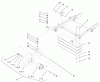 Zerto-Turn Mäher 74236 (Z287L) - Toro Z Master Mower, 62" SFS Side Discharge Deck (SN: 220000001 - 220999999) (2002) Ersatzteile CASTER AND WHEEL ASSEMBLY