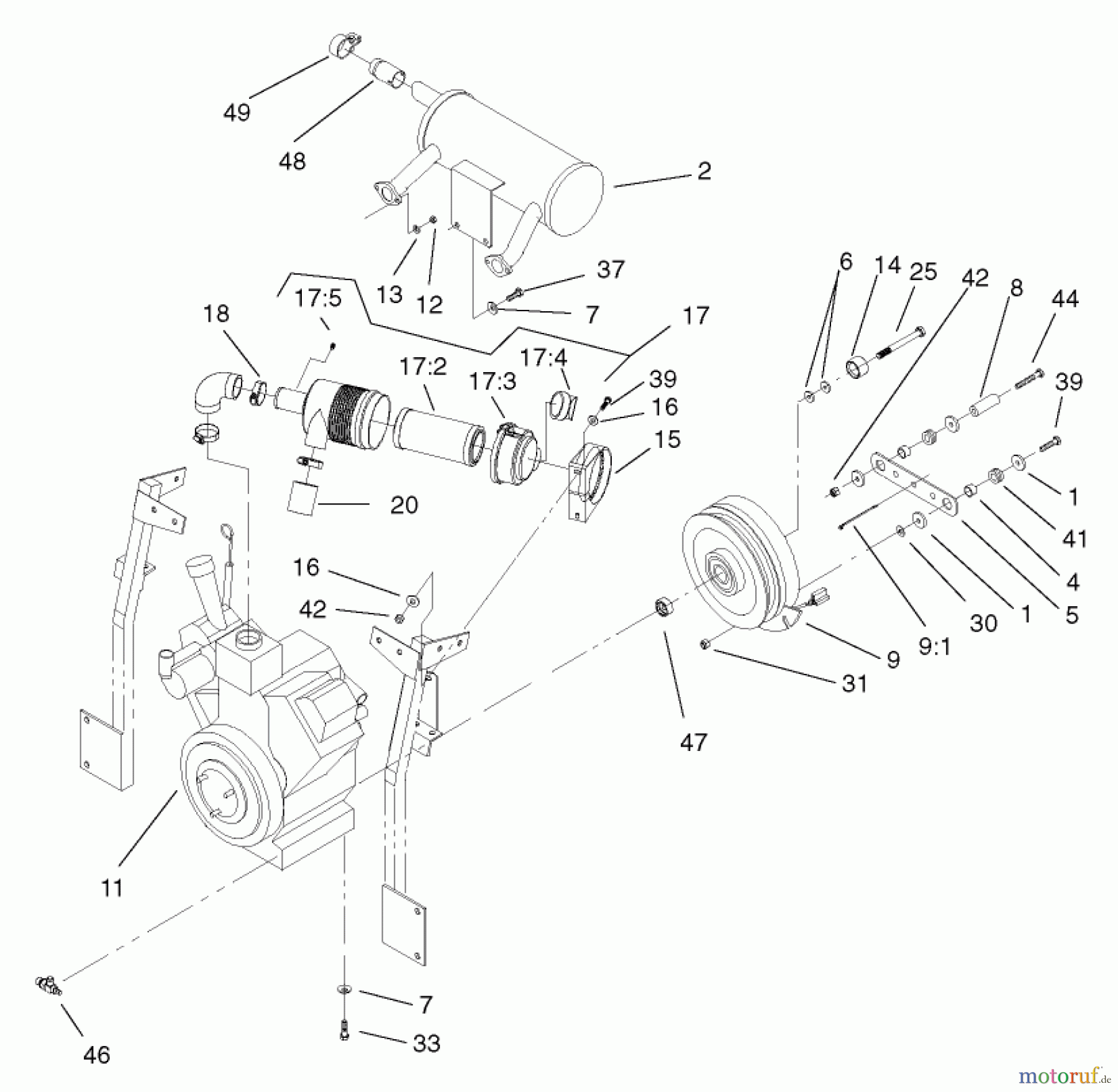  Zerto-Turn Mäher 74236 (Z287L) - Toro Z Master Mower, 62