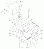 Zerto-Turn Mäher 74236 (Z287L) - Toro Z Master Mower, 62" SFS Side Discharge Deck (SN: 220000001 - 220999999) (2002) Ersatzteile IDLER ASSEMBLY