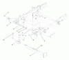 Zerto-Turn Mäher 74236 (Z287L) - Toro Z Master Mower, 62" SFS Side Discharge Deck (SN: 220000001 - 220999999) (2002) Ersatzteile STAND ASSEMBLY