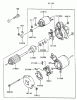 Zerto-Turn Mäher 74236 (Z287L) - Toro Z Master Mower, 62" SFS Side Discharge Deck (SN: 220000001 - 220999999) (2002) Ersatzteile STARTER ASSEMBLY KAWASAKI FD750D-AS03