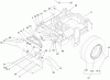 Zerto-Turn Mäher 74237 (Z528) - Toro Z Master Mower, 52" 7-Gauge Side Discharge Deck (SN: 270000001 - 270999999) (2007) Ersatzteile MAIN FRAME ASSEMBLY