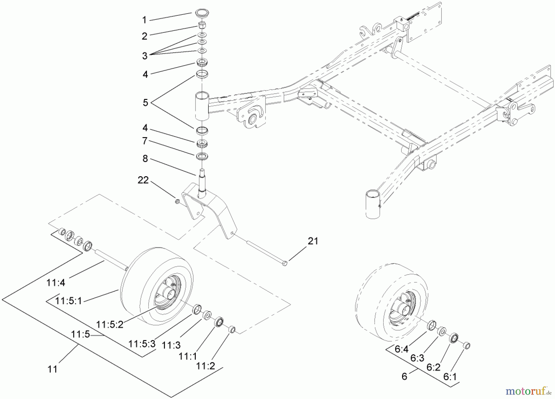  Zerto-Turn Mäher 74237CP (Z500) - Toro Z Master Mower, 52