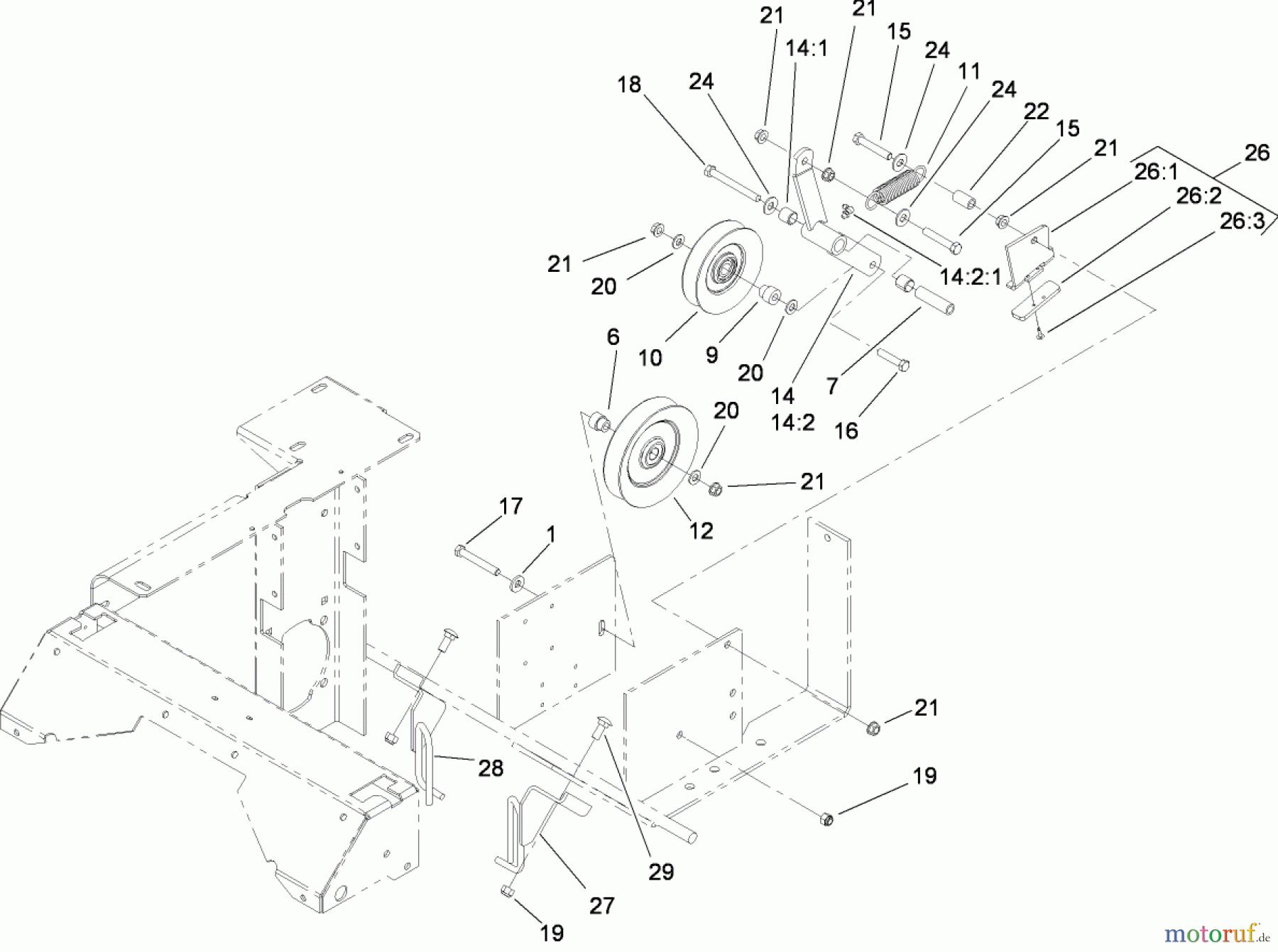  Zerto-Turn Mäher 74237CP (Z500) - Toro Z Master Mower, 52