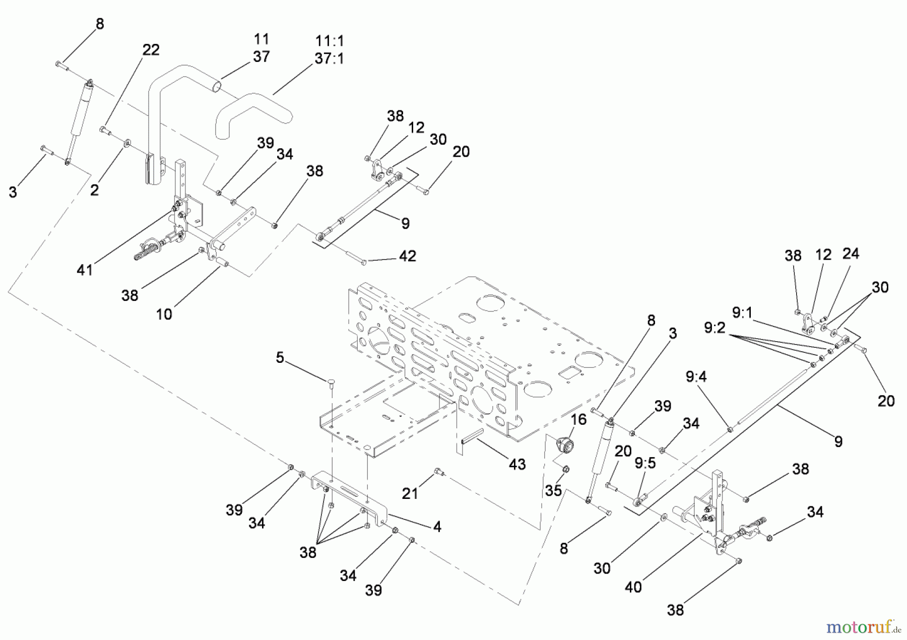  Zerto-Turn Mäher 74237CP (Z500) - Toro Z Master Mower, 52