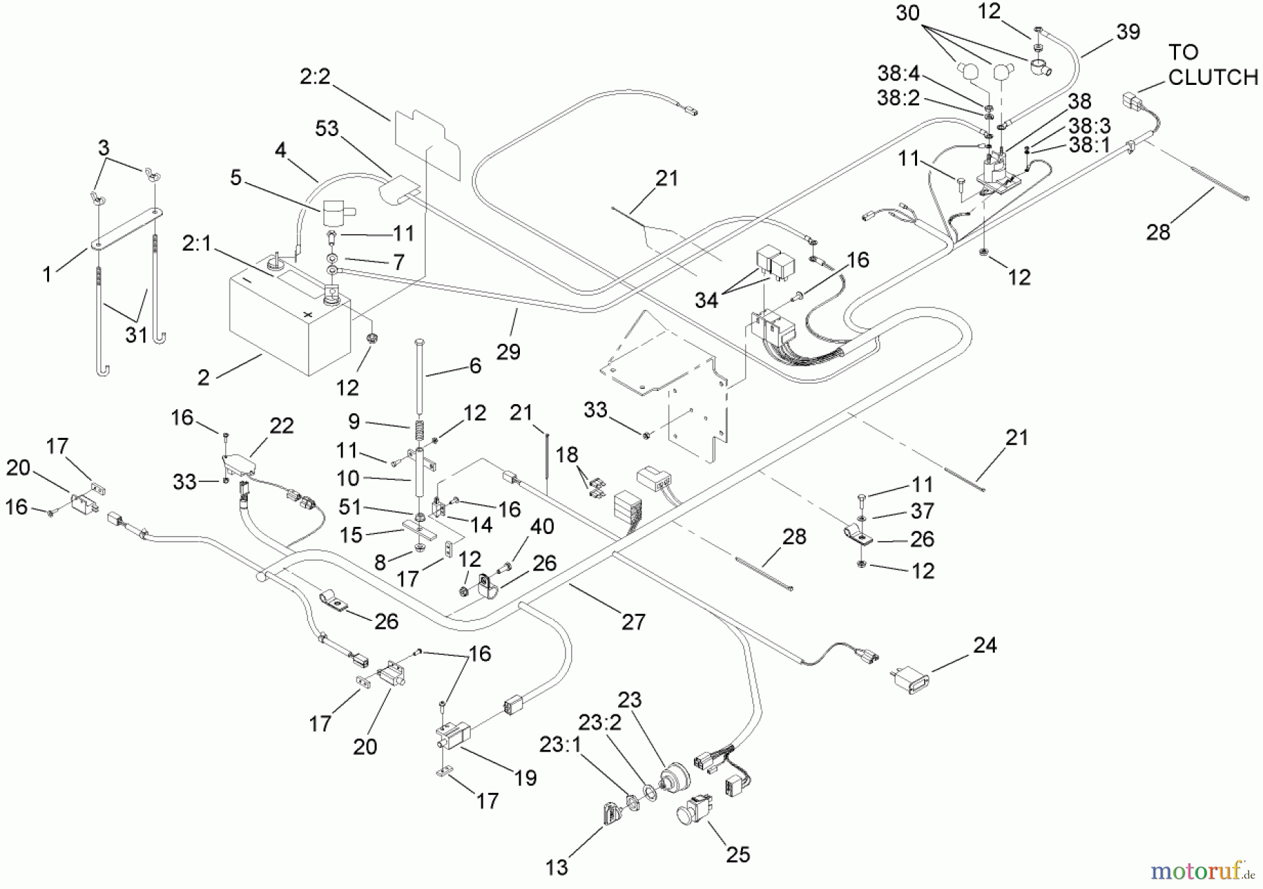  Zerto-Turn Mäher 74237CP (Z528) - Toro Z Master Mower, 52