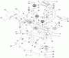 Zerto-Turn Mäher 74238CP (Z500) - Toro Z Master Mower, 60" 7-Gauge Side Discharge Deck (SN: 280000001 - 280999999) (2008) Ersatzteile DECK ASSEMBLY