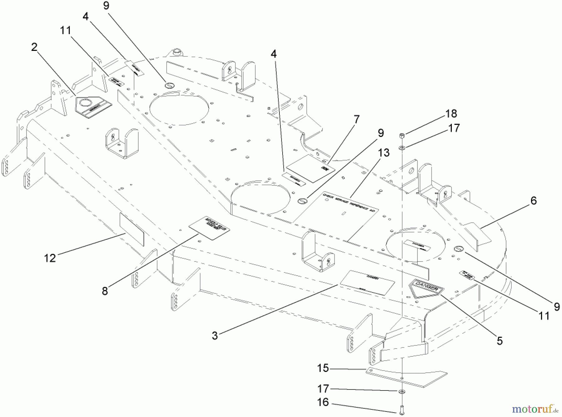  Zerto-Turn Mäher 74238CP (Z500) - Toro Z Master Mower, 60