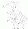 Zerto-Turn Mäher 74240 (Z286E) - Toro Z Master Mower, 62" SFS Side Discharge Deck (SN: 210000001 - 210999999) (2001) Ersatzteile IDLER ASSEMBLY