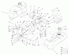 Zerto-Turn Mäher 74240 (Z286E) - Toro Z Master Mower, 62" SFS Side Discharge Deck (SN: 220000001 - 220999999) (2002) Ersatzteile FUEL SYSTEM ASSEMBLY