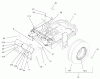 Zerto-Turn Mäher 74240 (Z286E) - Toro Z Master Mower, 62" SFS Side Discharge Deck (SN: 220000001 - 220999999) (2002) Ersatzteile MAIN FRAME ASSEMBLY