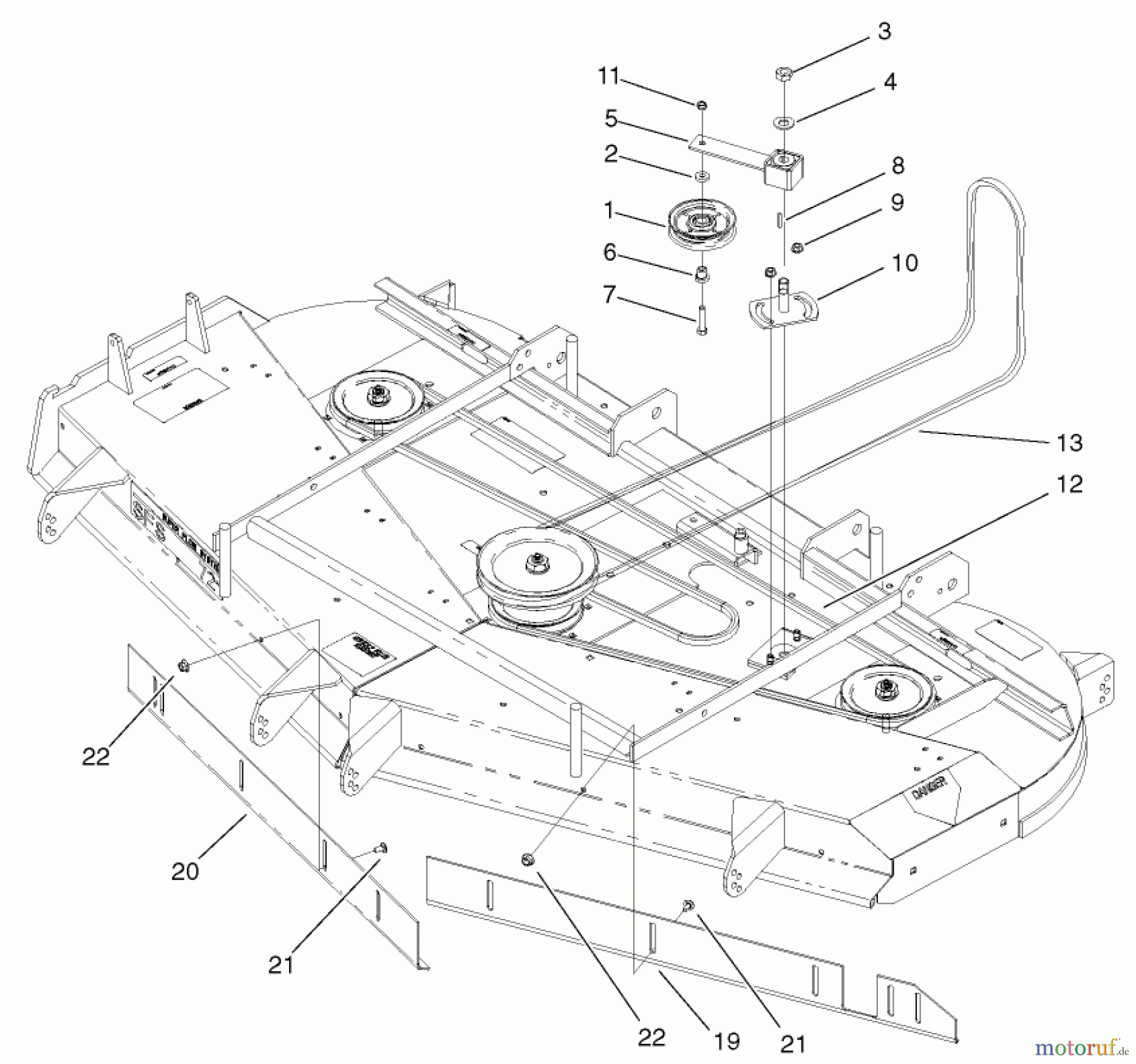  Zerto-Turn Mäher 74241 (Z286E) - Toro Z Master Mower, 72