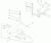 Zerto-Turn Mäher 74241 (Z286E) - Toro Z Master Mower, 72" SFS Side Discharge Deck (SN: 210000001 - 210999999) (2001) Ersatzteile CASTER WHEEL ASSEMBLY