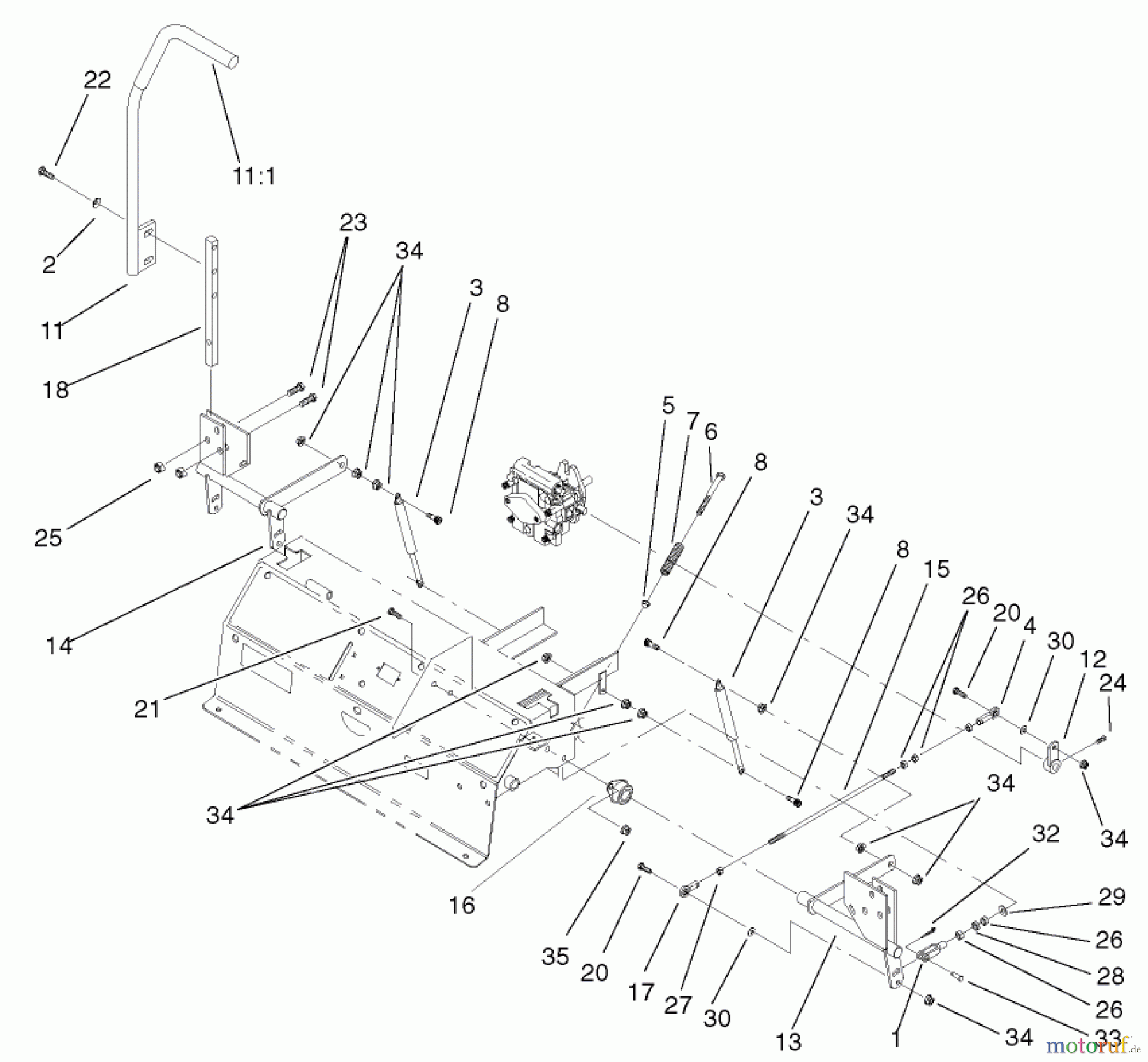  Zerto-Turn Mäher 74241 (Z286E) - Toro Z Master Mower, 72