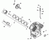 Zerto-Turn Mäher 74241 (Z286E) - Toro Z Master Mower, 72" SFS Side Discharge Deck (SN: 210000001 - 210999999) (2001) Ersatzteile CRANKCASE ASSEMBLY (ENGINE: KOHLER CH26S EFI PS-78517)