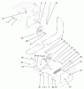 Zerto-Turn Mäher 74241 (Z286E) - Toro Z Master Mower, 72" SFS Side Discharge Deck (SN: 210000001 - 210999999) (2001) Ersatzteile IDLER ASSEMBLY