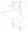 Zerto-Turn Mäher 74242 (Z500) - Toro Z Master Mower, 52" TURBO FORCE Side Discharge Deck (SN: 240000001 - 240003000) (2004) Ersatzteile DEFLECTOR ASSEMBLY NO. 106-3249