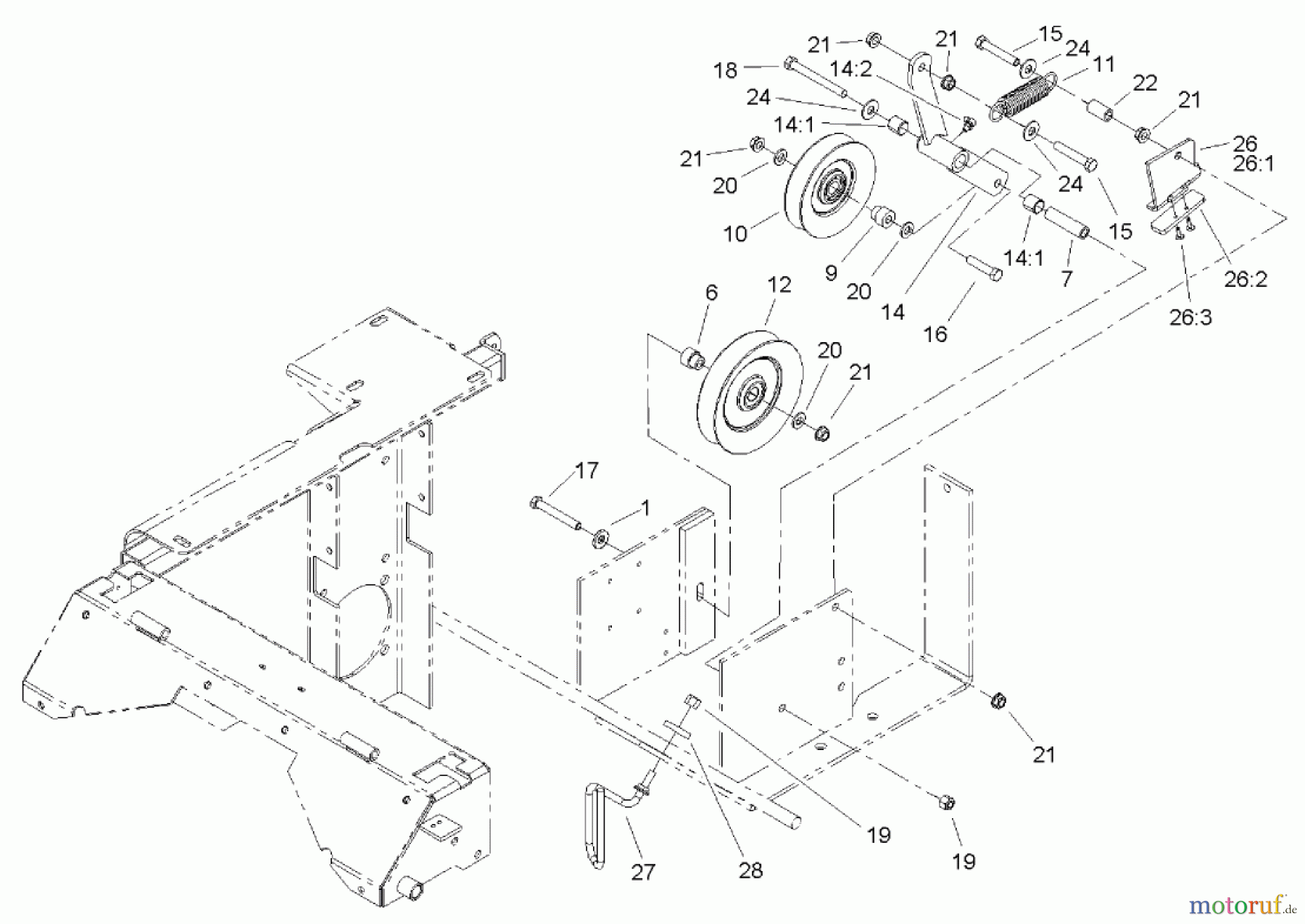  Zerto-Turn Mäher 74242 (Z500) - Toro Z Master Mower, 52