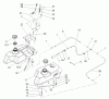 Zerto-Turn Mäher 74242 (Z500) - Toro Z Master Mower, 52" TURBO FORCE Side Discharge Deck (SN: 240000001 - 240003000) (2004) Ersatzteile FUEL SYSTEM ASSEMBLY