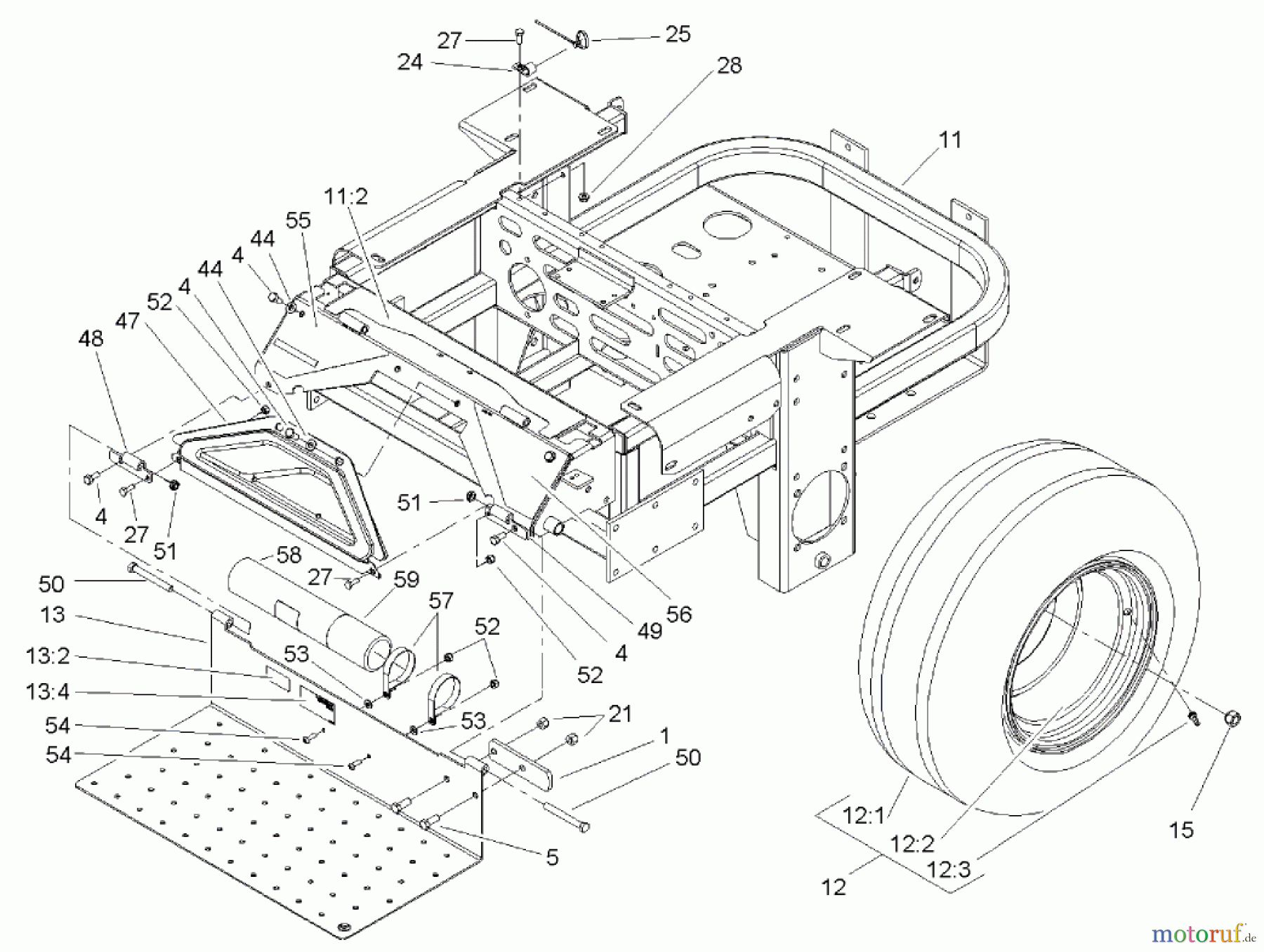  Zerto-Turn Mäher 74242 (Z500) - Toro Z Master Mower, 52