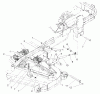 Zerto-Turn Mäher 74243 (Z557) - Toro Z Master Mower, 52" TURBO FORCE Side Discharge Deck (SN: 240000001 - 240999999) (2004) Ersatzteile DECK CONNECTION ASSEMBLY