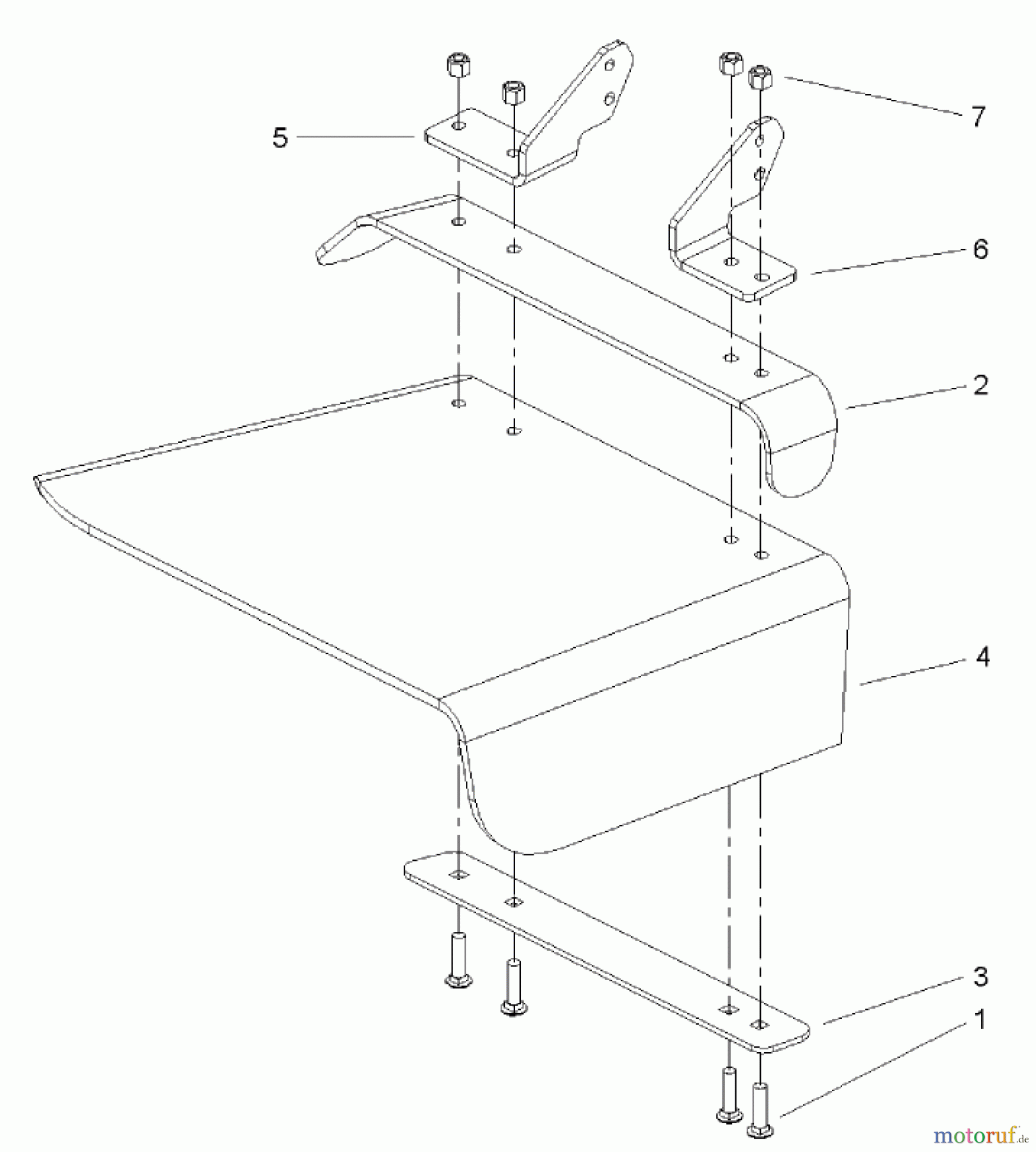  Zerto-Turn Mäher 74243 (Z557) - Toro Z Master Mower, 52