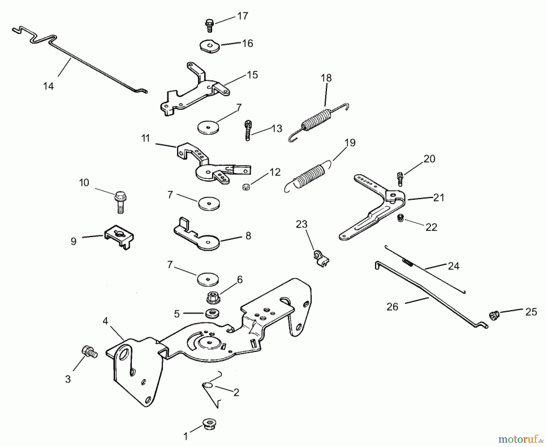  Zerto-Turn Mäher 74243 (Z557) - Toro Z Master Mower, 52